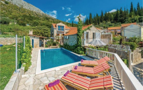 Cozy Home In Zaton Veliki With House Sea View